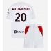 Tanie Strój piłkarski AC Milan Omari Hutchinson #20 Koszulka Wyjazdowej dla dziecięce 2026-27 Krótkie Rękawy (+ szorty)